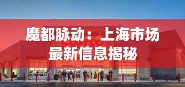 魔都脉动：上海市场最新信息揭秘