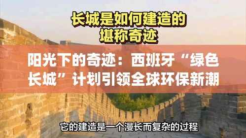 阳光下的奇迹：西班牙“绿色长城”计划引领全球环保新潮流