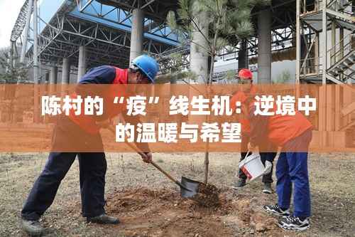 陈村的“疫”线生机：逆境中的温暖与希望