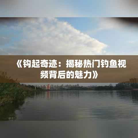 《钩起奇迹：揭秘热门钓鱼视频背后的魅力》