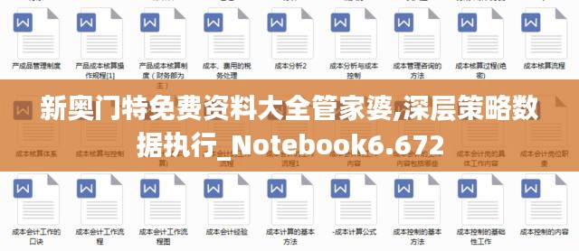 新奥门特免费资料大全管家婆,深层策略数据执行_Notebook6.672