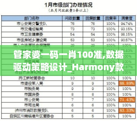 管家婆一码一肖100准,数据驱动策略设计_Harmony款4.266