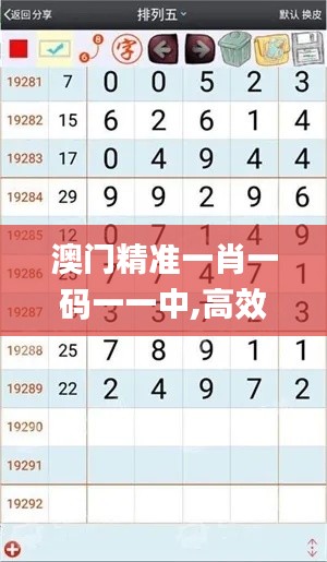 澳门精准一肖一码一一中,高效方案实施设计_kit96.242-6