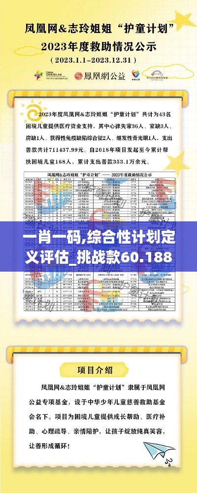 一肖一码,综合性计划定义评估_挑战款60.188-8