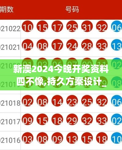 新澳2024今晚开奖资料四不像,持久方案设计_set6.444-5