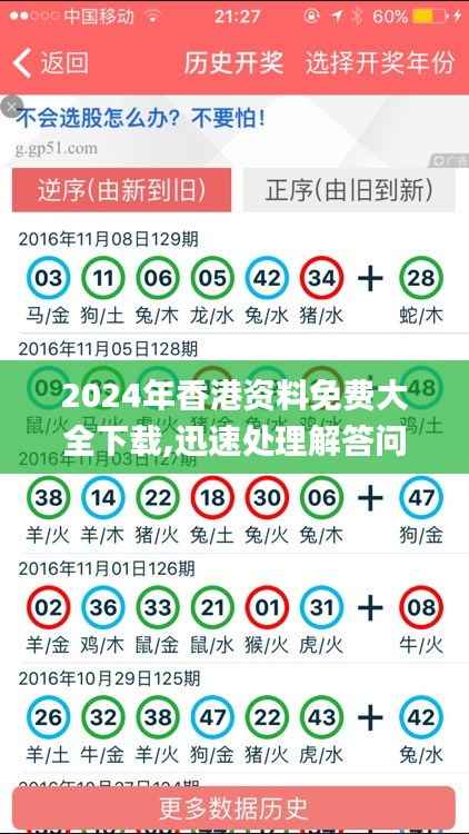 2024年香港资料免费大全下载,迅速处理解答问题_WP版27.221-6