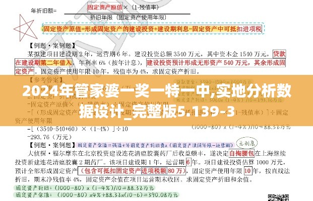2024年管家婆一奖一特一中,实地分析数据设计_完整版5.139-3