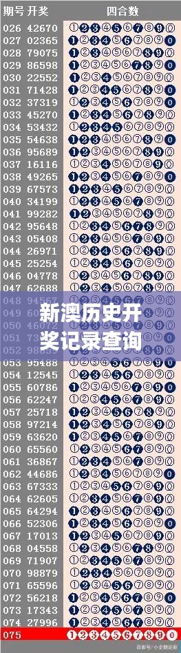 新澳历史开奖记录查询结果一样吗,精细执行计划_P版11.670-6