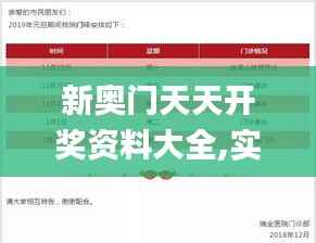 新奥门天天开奖资料大全,实地计划设计验证_yShop82.133-6