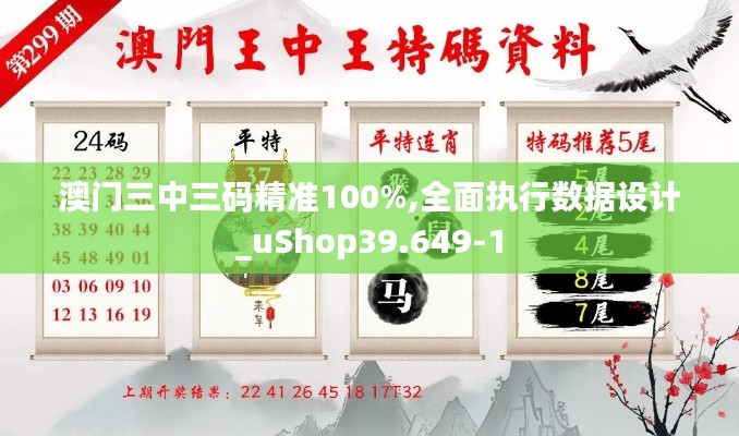 澳门三中三码精准100%,全面执行数据设计_uShop39.649-1
