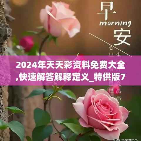 2024年天天彩资料免费大全,快速解答解释定义_特供版73.505-4