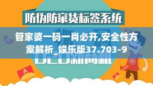 管家婆一码一肖必开,安全性方案解析_娱乐版37.703-9