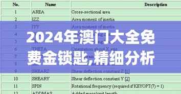 2024年澳门大全免费金锁匙,精细分析解释定义_专业版96.969-4