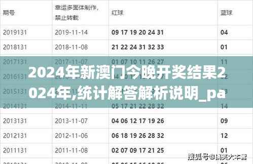 2024年新澳门今晚开奖结果2024年,统计解答解析说明_pack147.967-8
