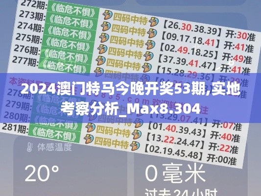 2024澳门特马今晚开奖53期,实地考察分析_Max8.304