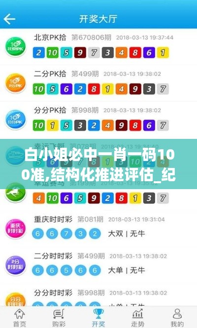 白小姐必中一肖一码100准,结构化推进评估_纪念版6.389