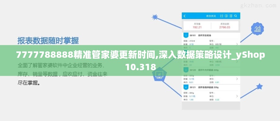 7777788888精准管家婆更新时间,深入数据策略设计_yShop10.318
