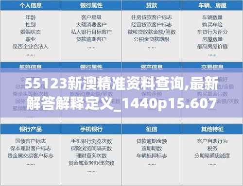 55123新澳精准资料查询,最新解答解释定义_1440p15.607