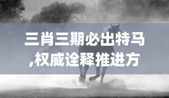 三肖三期必出特马,权威诠释推进方式_bundle9.381