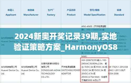 2024新奥开奖记录39期,实地验证策略方案_HarmonyOS8.621