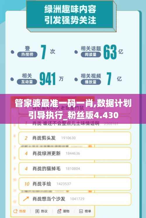 管家婆最准一码一肖,数据计划引导执行_粉丝版4.430