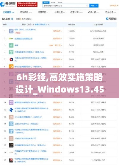 6h彩经,高效实施策略设计_Windows13.450