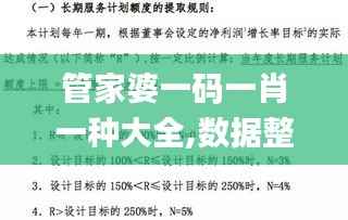 管家婆一码一肖一种大全,数据整合执行计划_专家版10.534