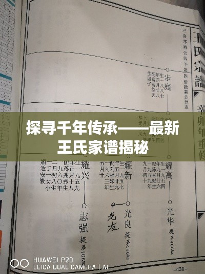 探寻千年传承——最新王氏家谱揭秘