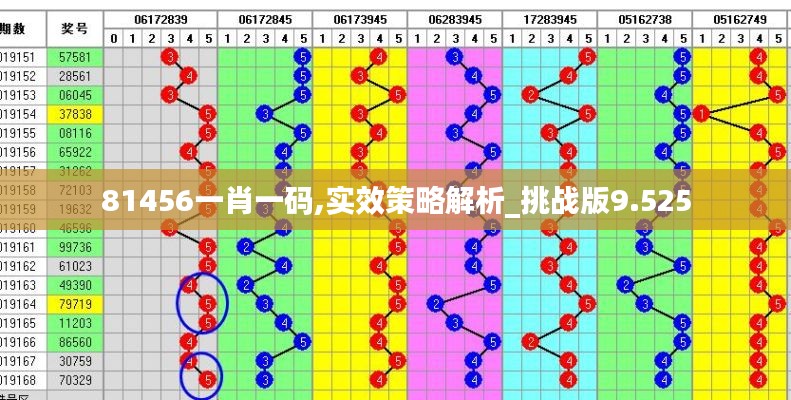 81456一肖一码,实效策略解析_挑战版9.525
