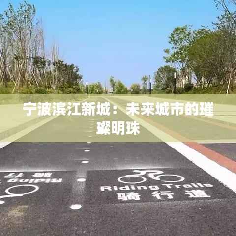 宁波滨江新城：未来城市的璀璨明珠