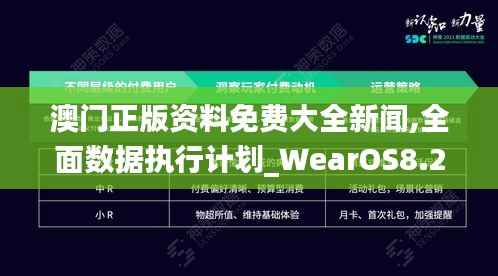 澳门正版资料免费大全新闻,全面数据执行计划_WearOS8.243
