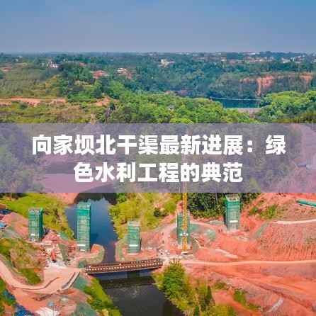 向家坝北干渠最新进展:绿色水利工程的典范