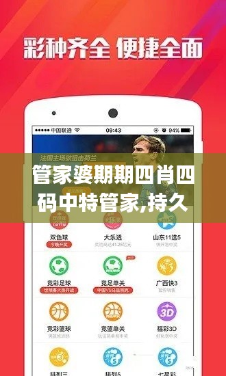 管家婆期期四肖四码中特管家,持久设计方案_V210.963