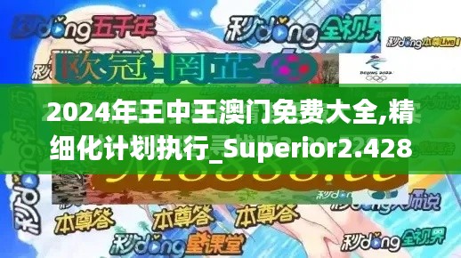 2024年王中王澳门免费大全,精细化计划执行_Superior2.428