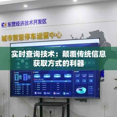 实时查询技术：颠覆传统信息获取方式的利器