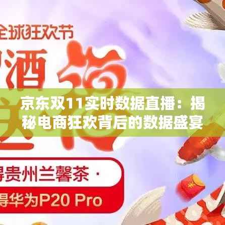 京东双11实时数据直播：揭秘电商狂欢背后的数据盛宴