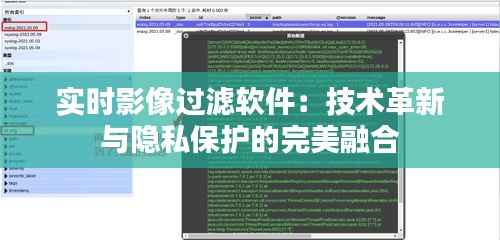 实时影像过滤软件：技术革新与隐私保护的完美融合