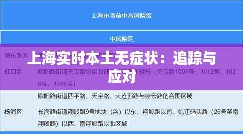 上海实时本土无症状：追踪与应对