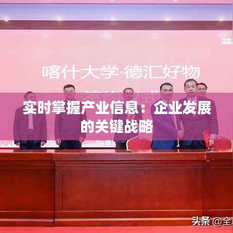 实时掌握产业信息：企业发展的关键战略
