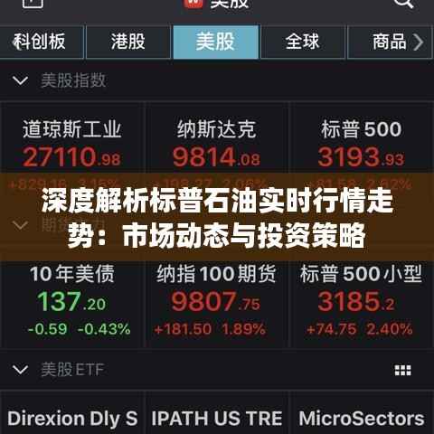 深度解析标普石油实时行情走势：市场动态与投资策略
