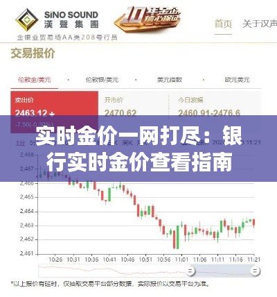 实时金价一网打尽：银行实时金价查看指南