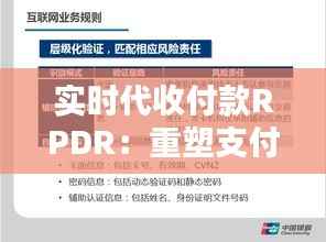 实时代收付款RPDR：重塑支付生态的未来趋势