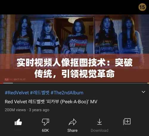 实时视频人像抠图技术:突破传统,引领视觉革命