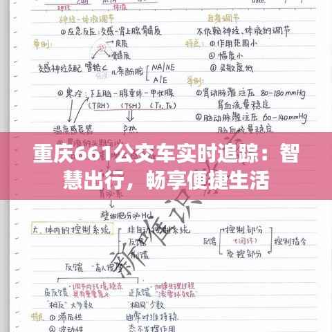 重庆661公交车实时追踪：智慧出行，畅享便捷生活