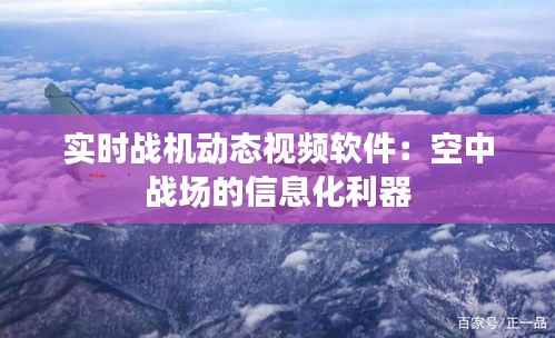 实时战机动态视频软件：空中战场的信息化利器