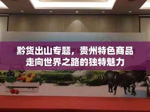 黔货出山专题，贵州特色商品走向世界之路的独特魅力