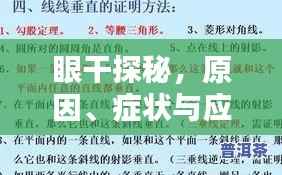 眼干探秘，原因、症状与应对之策全解析