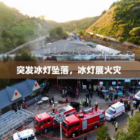 突发冰灯坠落，冰灯展火灾 