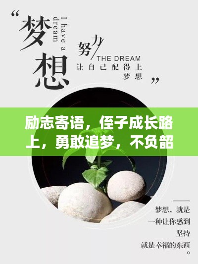 励志寄语，侄子成长路上，勇敢追梦，不负韶华！