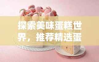 探索美味蛋糕世界，推荐精选蛋糕制作专题！